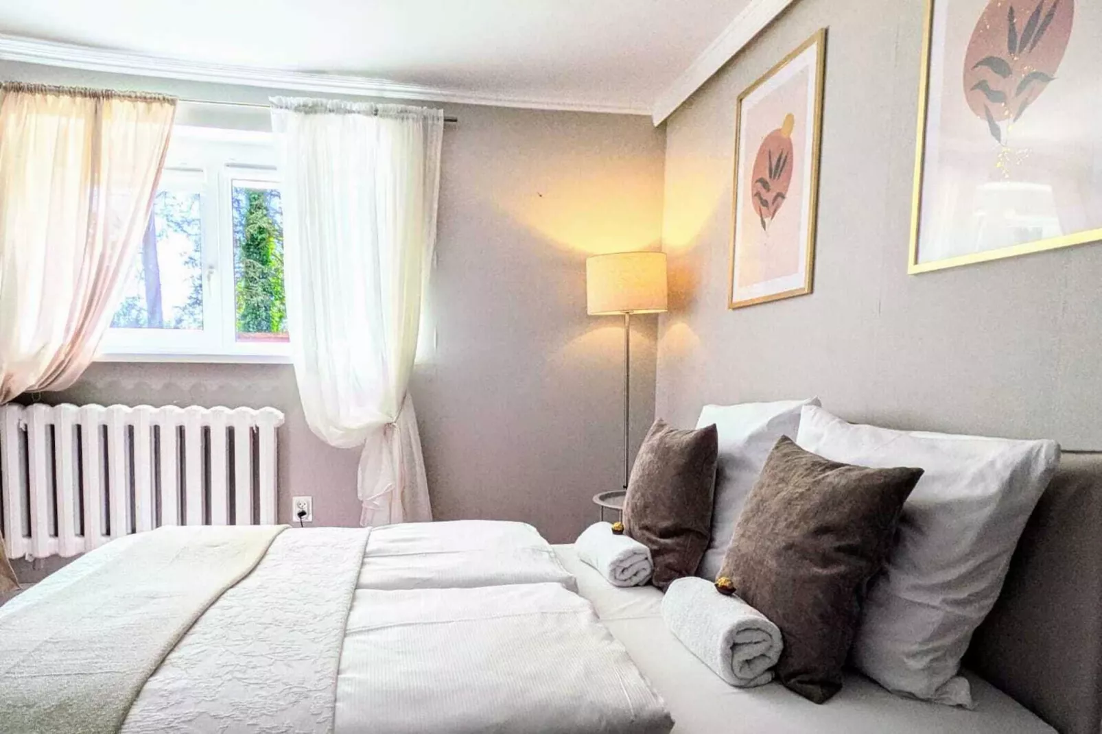 Mieszkanie wakacyjne sauna łódka Kołobrzeg-Schlafzimmer