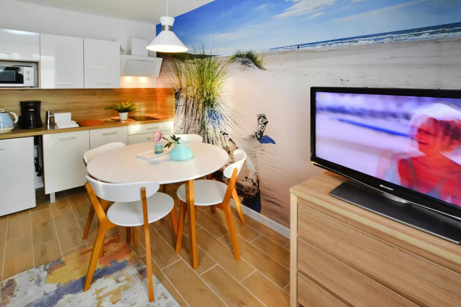 Apartament 4-osobowy Kołobrzeg-Dining room