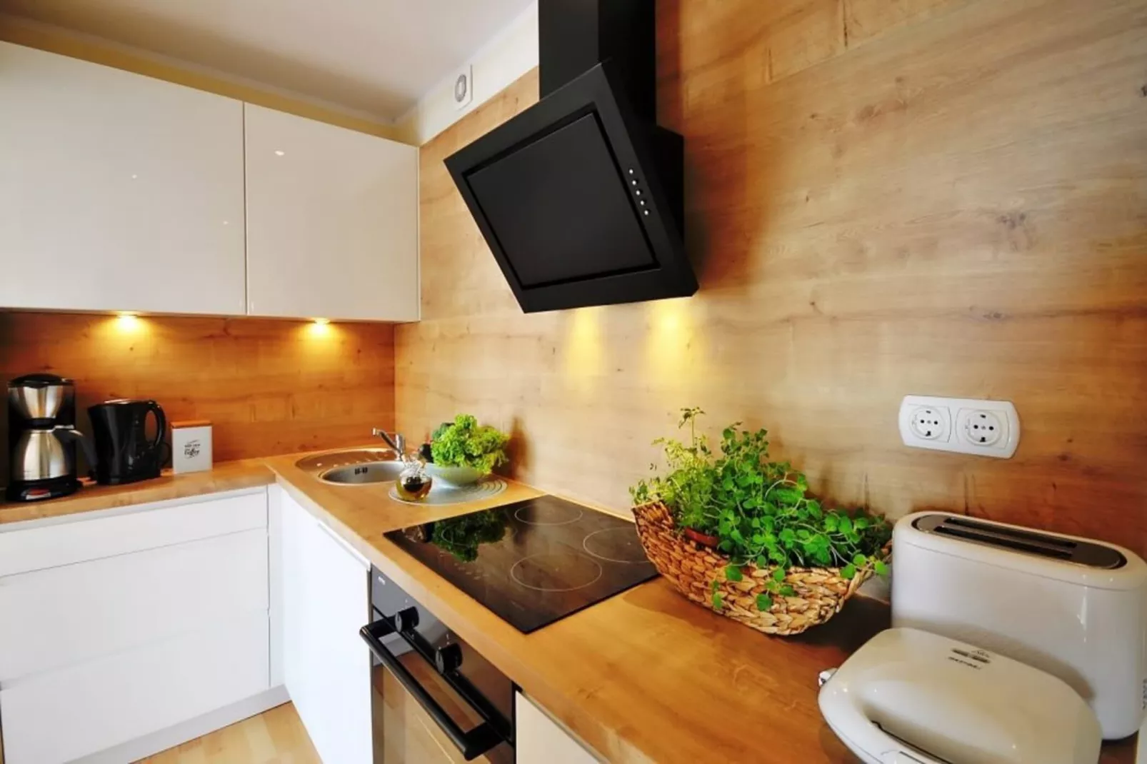 Apartament nr 6 65 qmUstronie Morskie-Kitchen