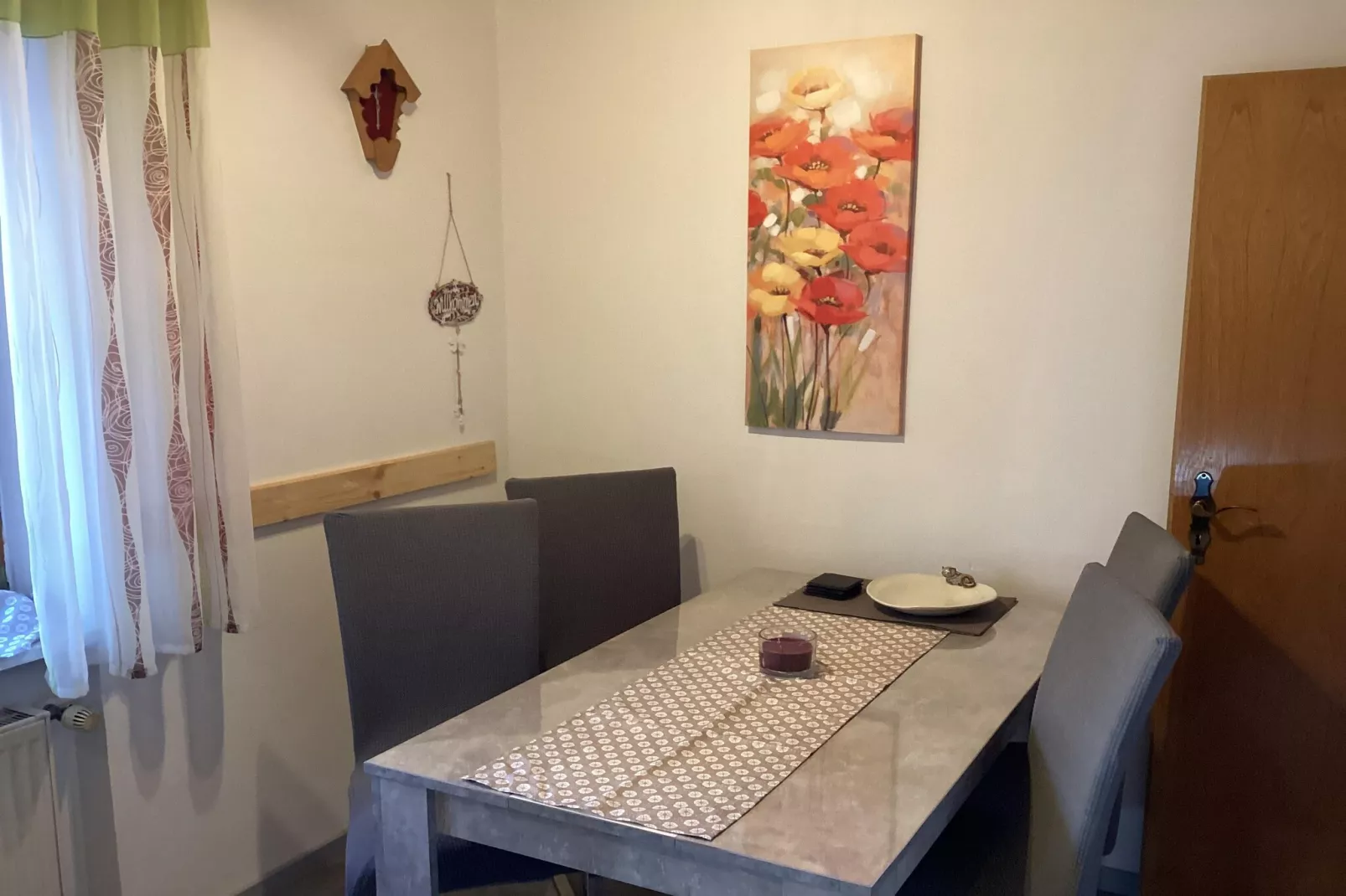 Holiday flats Haus am Wald Zenting-Wohnung für 4 Personen 56 qm - Esszimmer