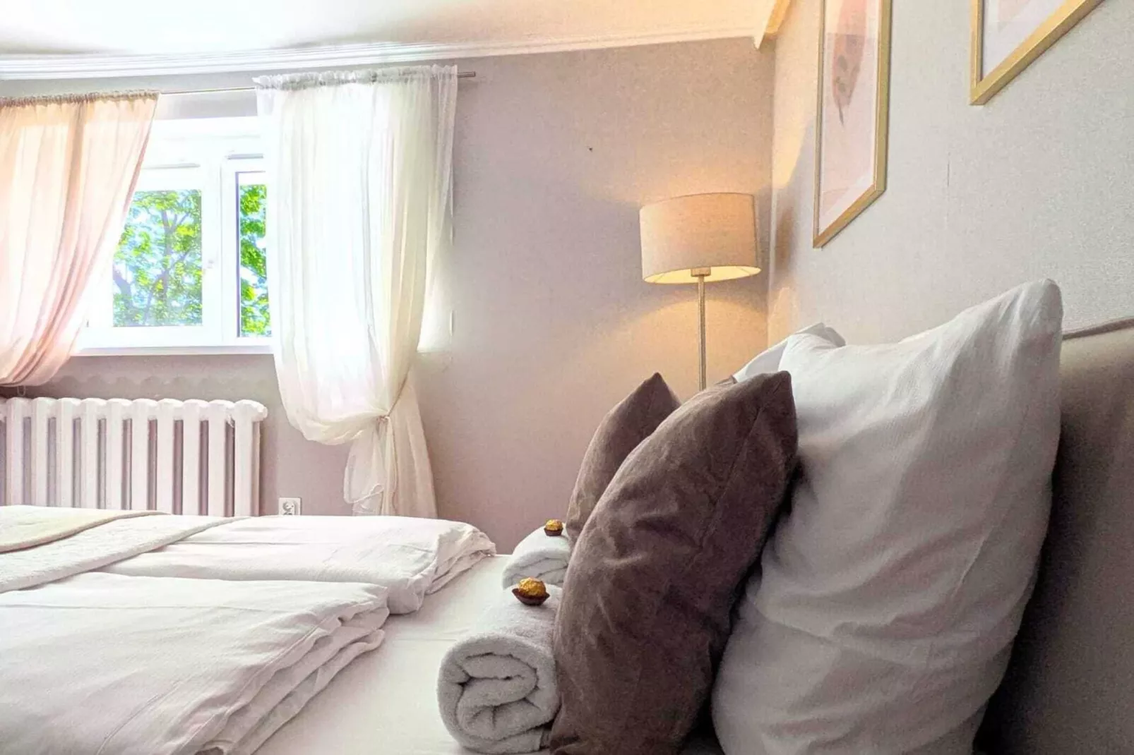 Mieszkanie wakacyjne sauna łódka Kołobrzeg-Schlafzimmer