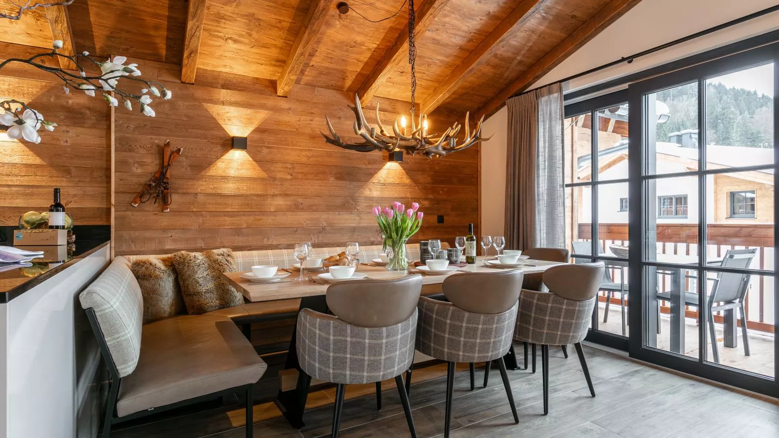 Tauernlodge Eben A2-Salle à manger