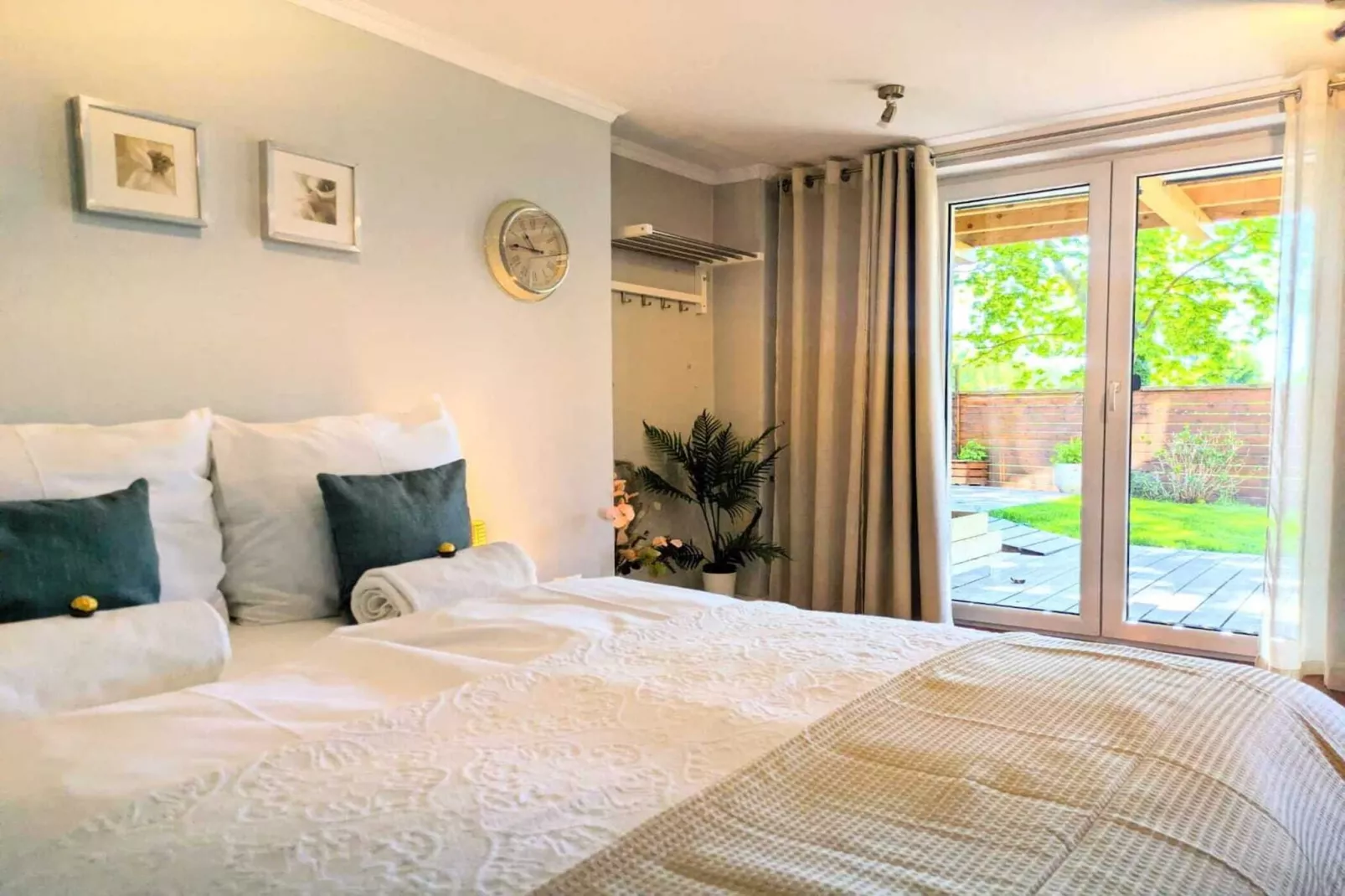 Mieszkanie wakacyjne sauna łódka Kołobrzeg-Schlafzimmer