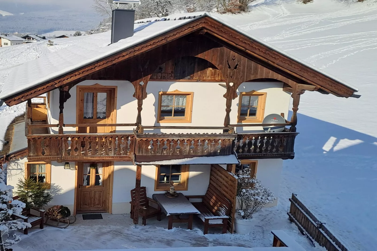 Chalet Anna-Außenbereich Winter
