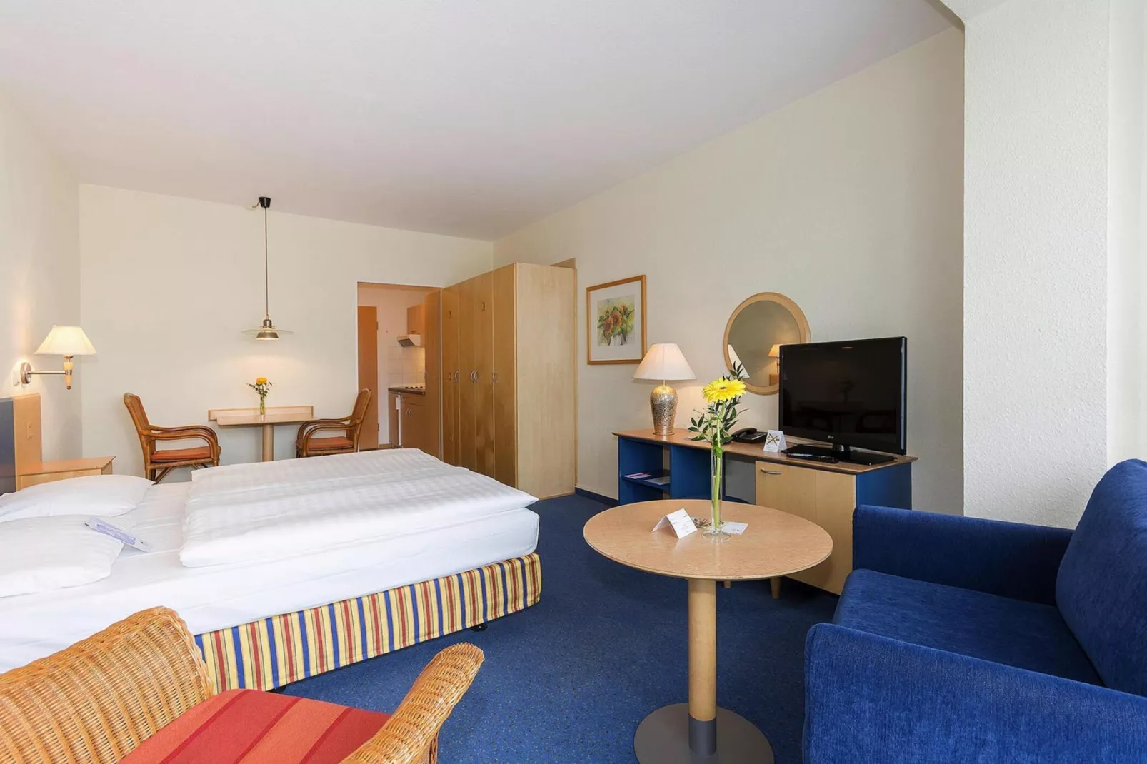 IFA Binz-1 Raum App 25 qm-Bedroom