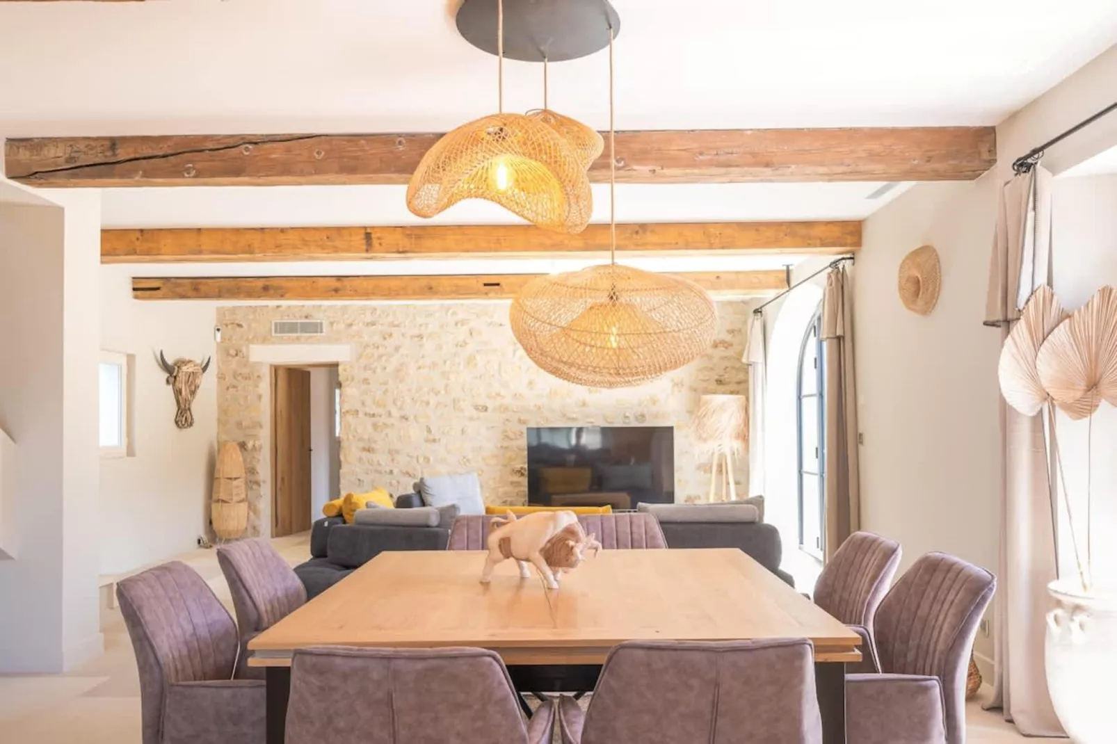 Villa Lou Pantaï  Élégance et Confort au Cœur de Saint-Rémy-de-Provence-Esszimmer