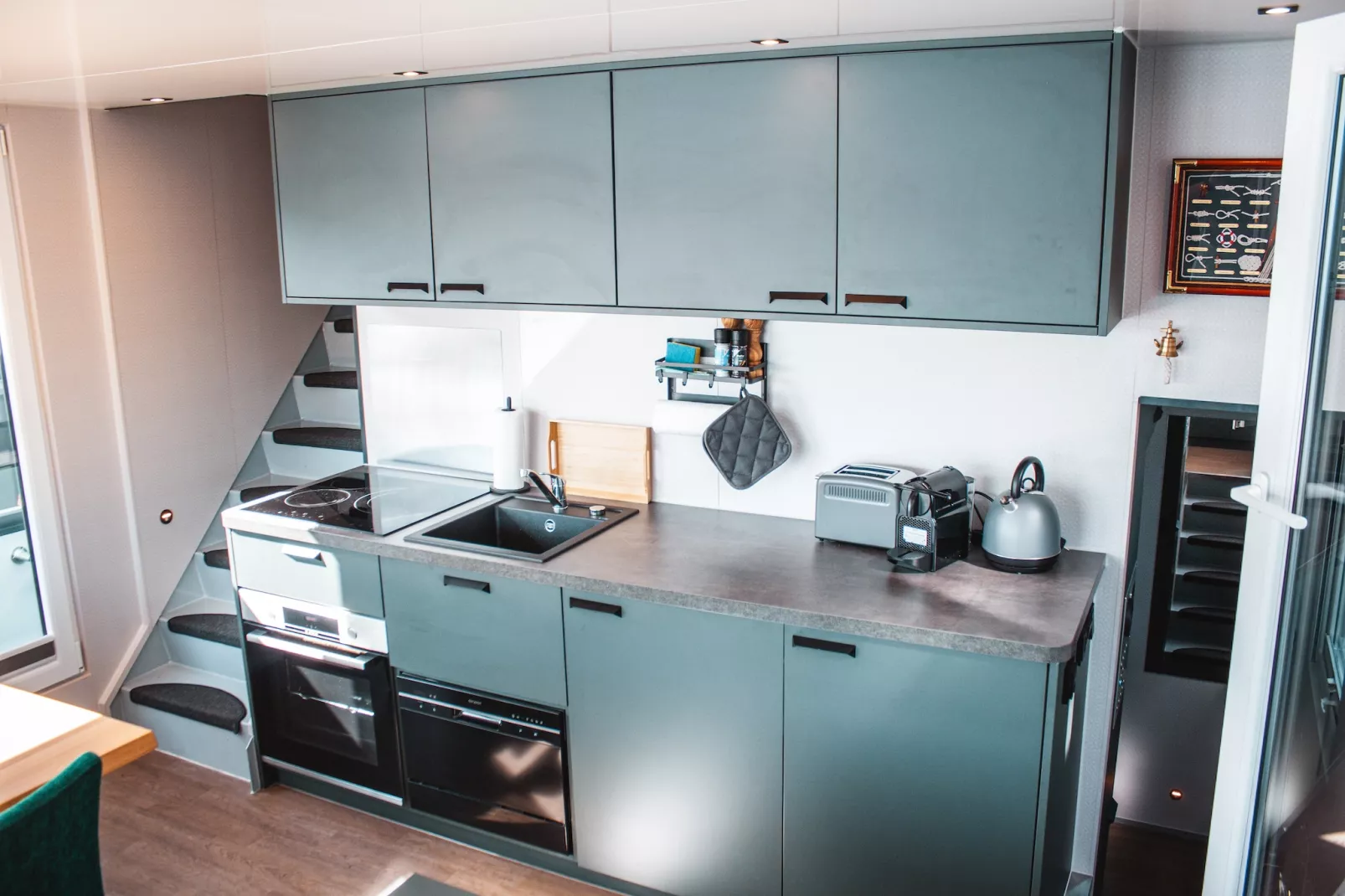 Hausboot Charlottenburg-Küche