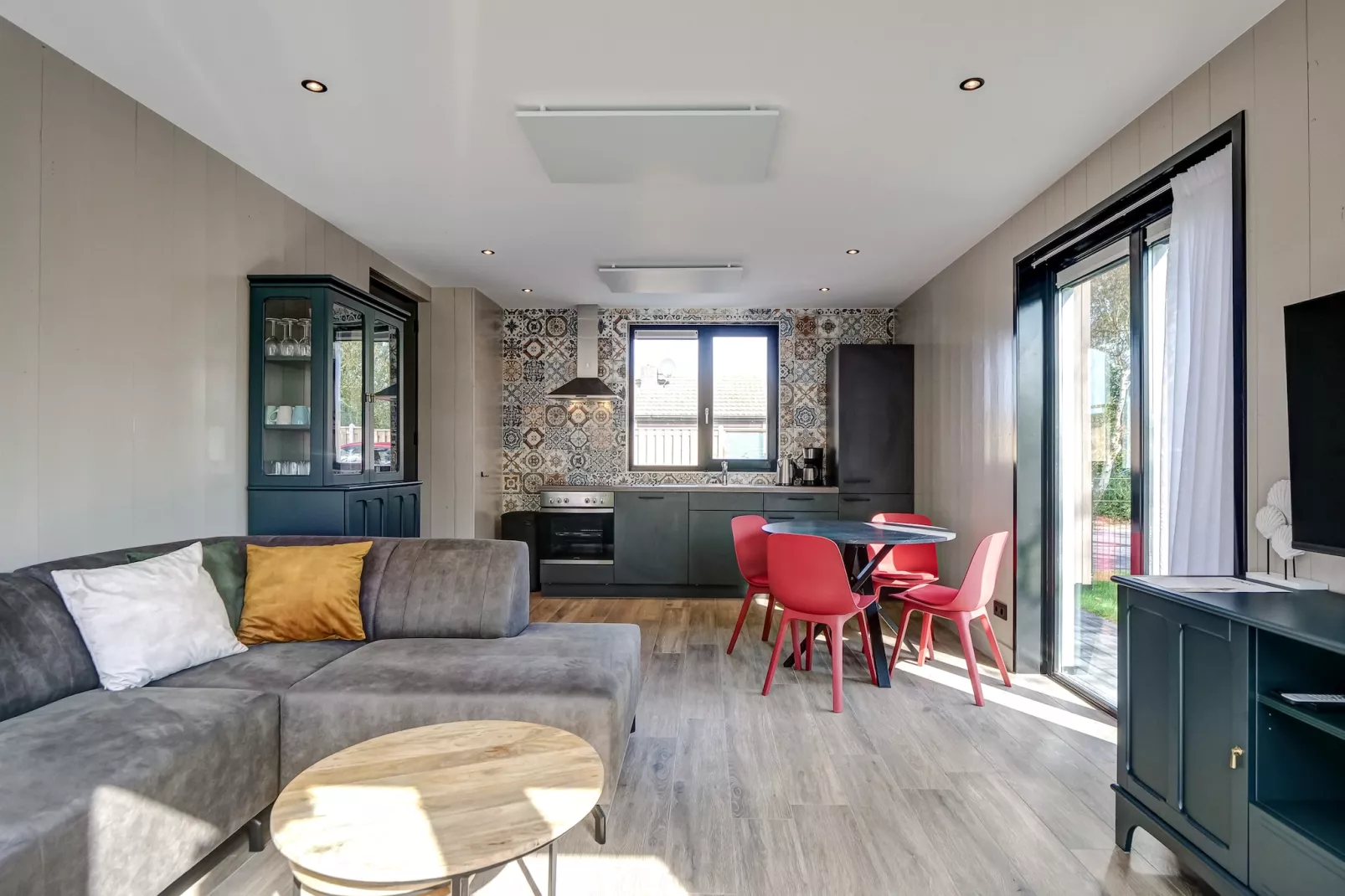 Familiehuis Zee & Zand-Wohnzimmer