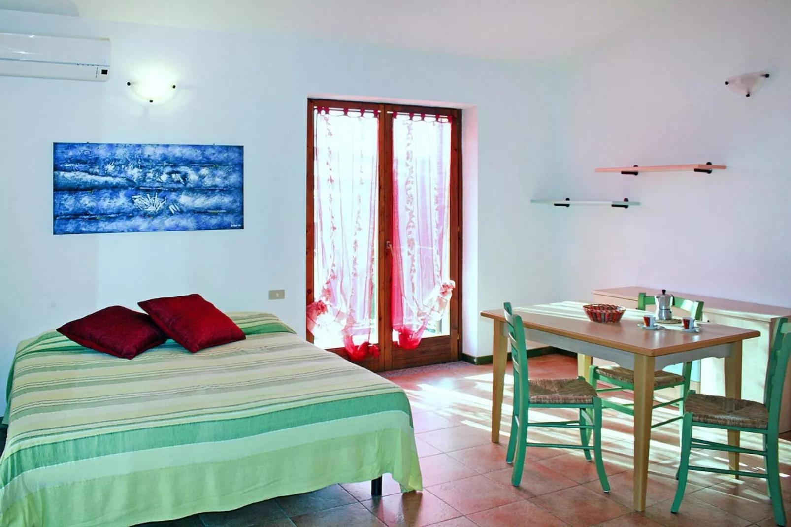 Residence La Pavoncelle Santa Terese Gallura - Type Mono 2 - Schlafzimmer