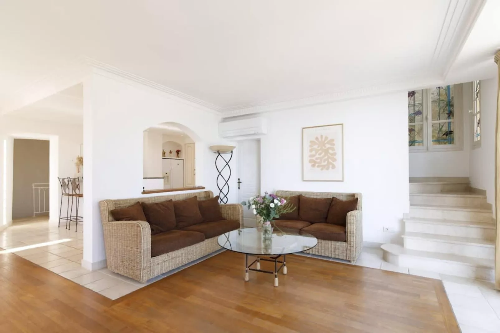 Magnifique villa avec vue sur mer et belle piscine-Salon