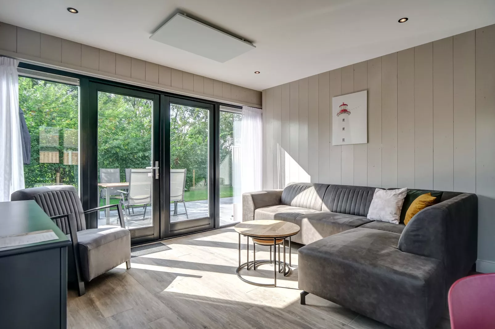 Familiehuis Zee & Zand-Wohnzimmer