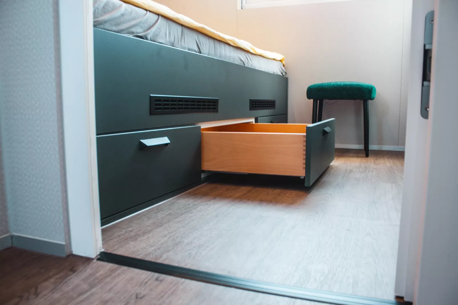 Hausboot Charlottenburg-Schlafzimmer