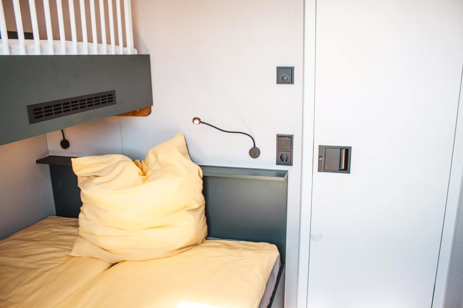 Hausboot Wannsee-Schlafzimmer