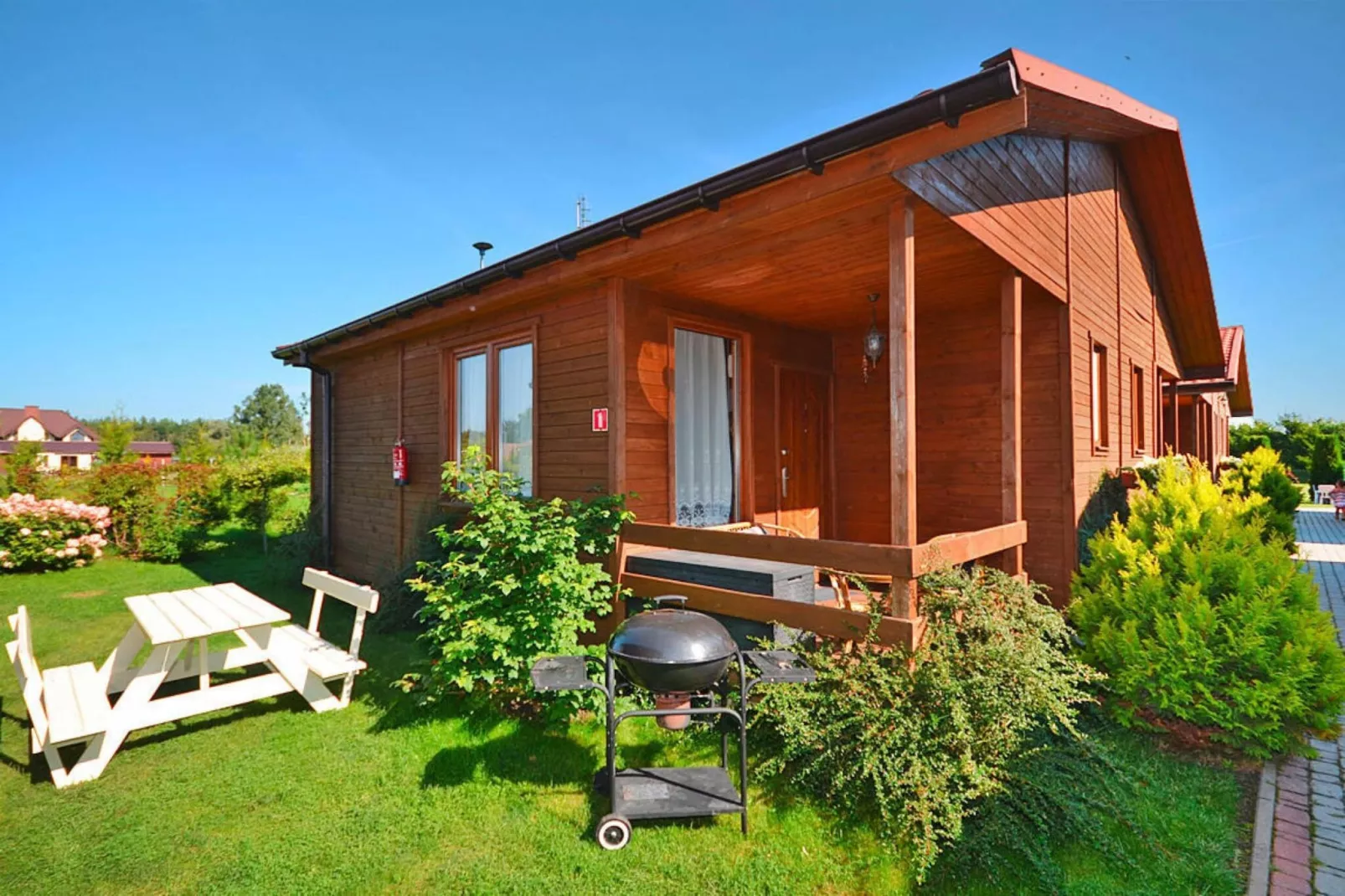 Domki wakacyjne Wicie-Terrace balcony