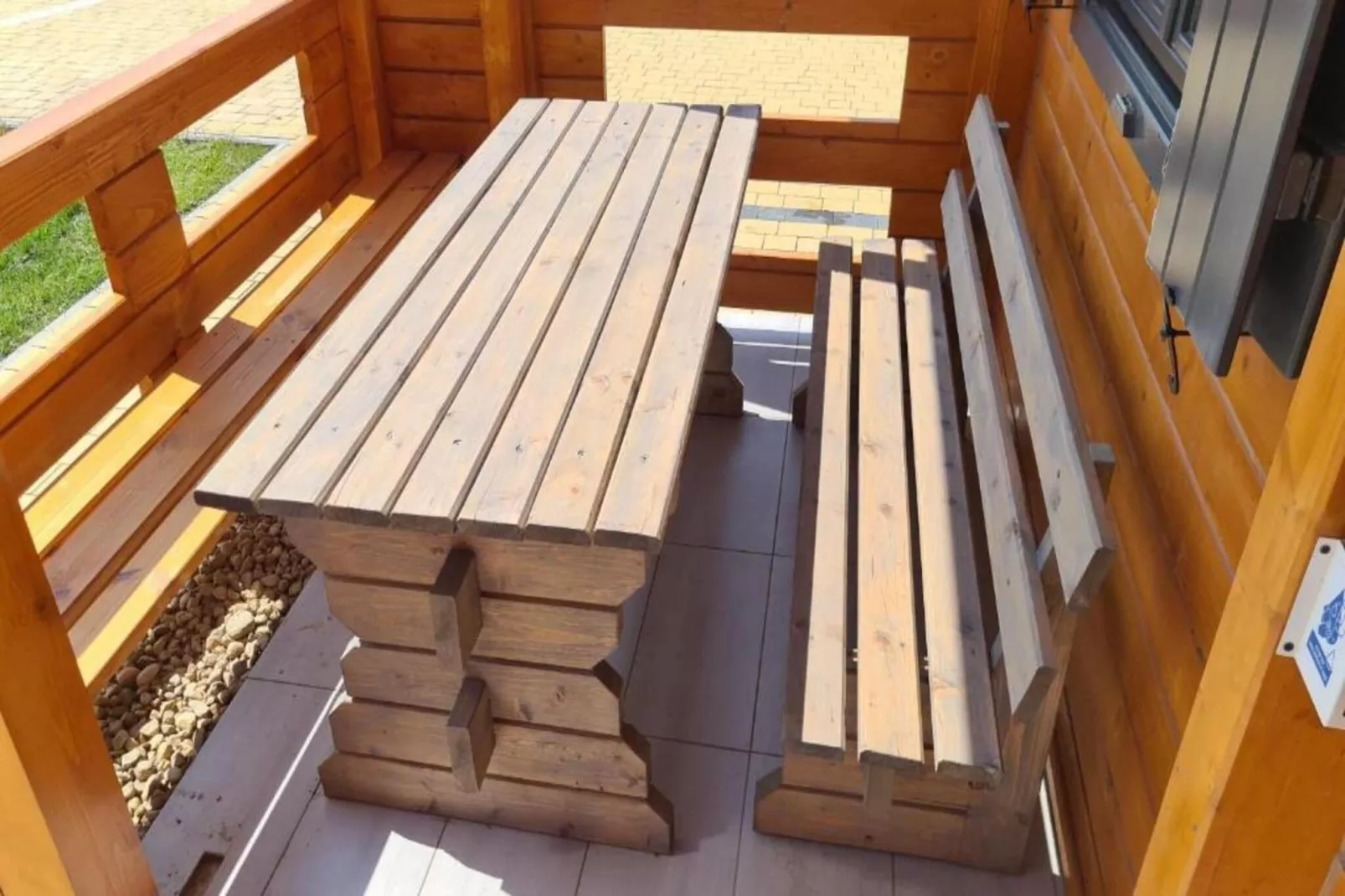 Domki wakacyjne Gąski-Terrasse / balcon