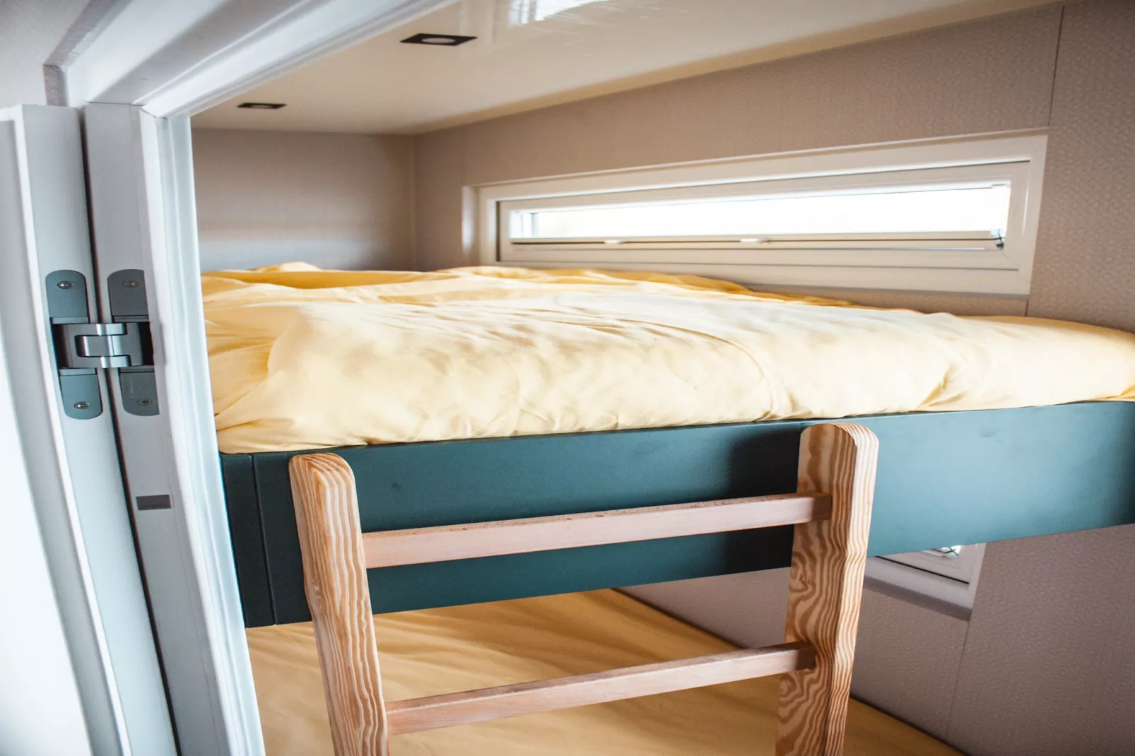 Hausboot Wannsee-Schlafzimmer