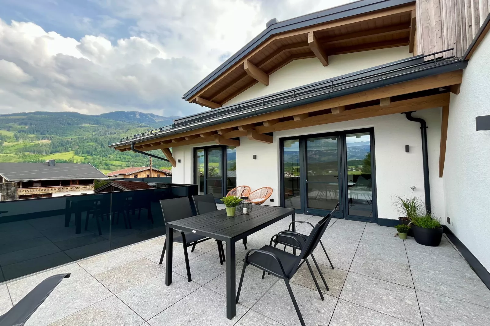 Appartement "Schnurr-Bartl"-Terrasse / balcon