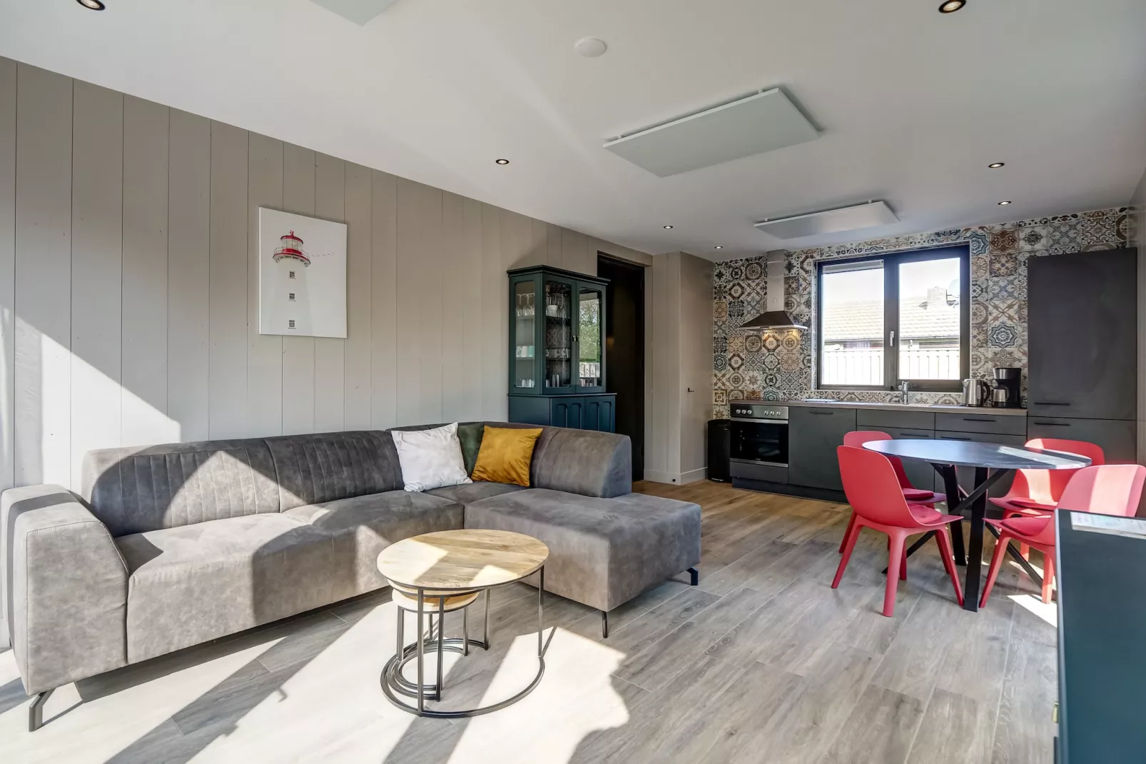 Familiehuis Zee & Zand-Wohnzimmer