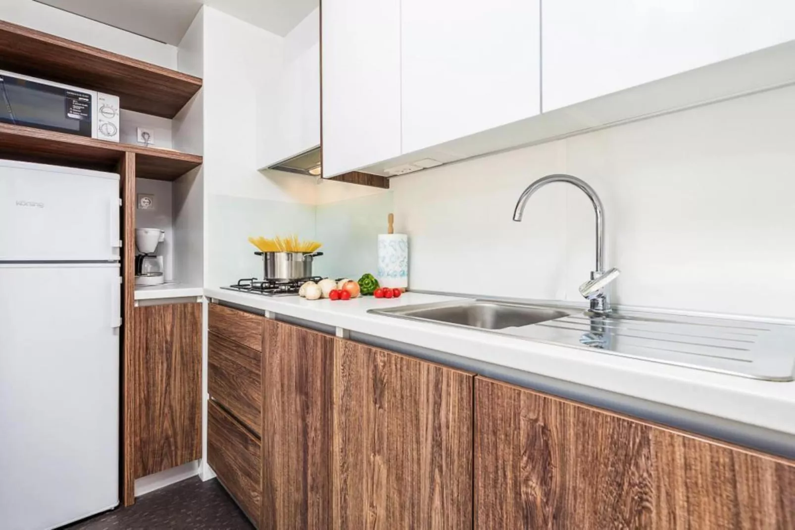 Mobile Homes Strasko Novalja Mediteran Superior mit Pool ca 34 qm für 6 Pers - Cuisine