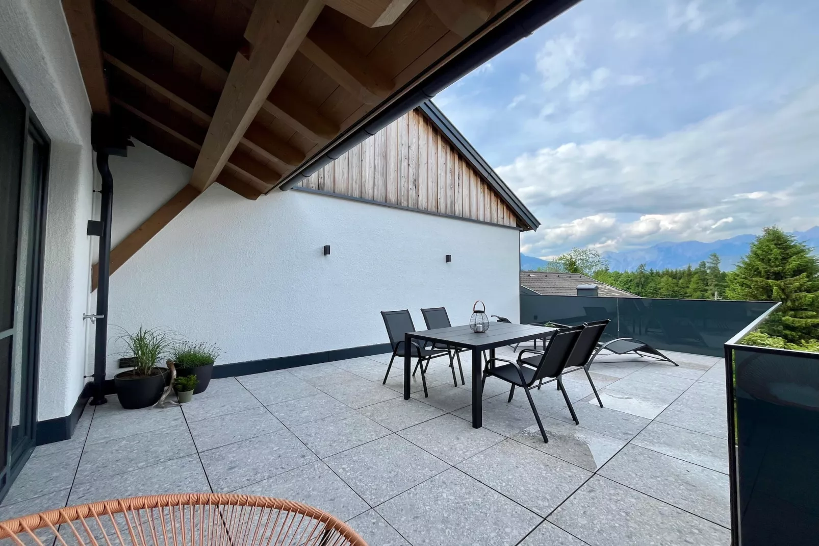 Appartement "Schnurr-Bartl"-Terrasse / balcon