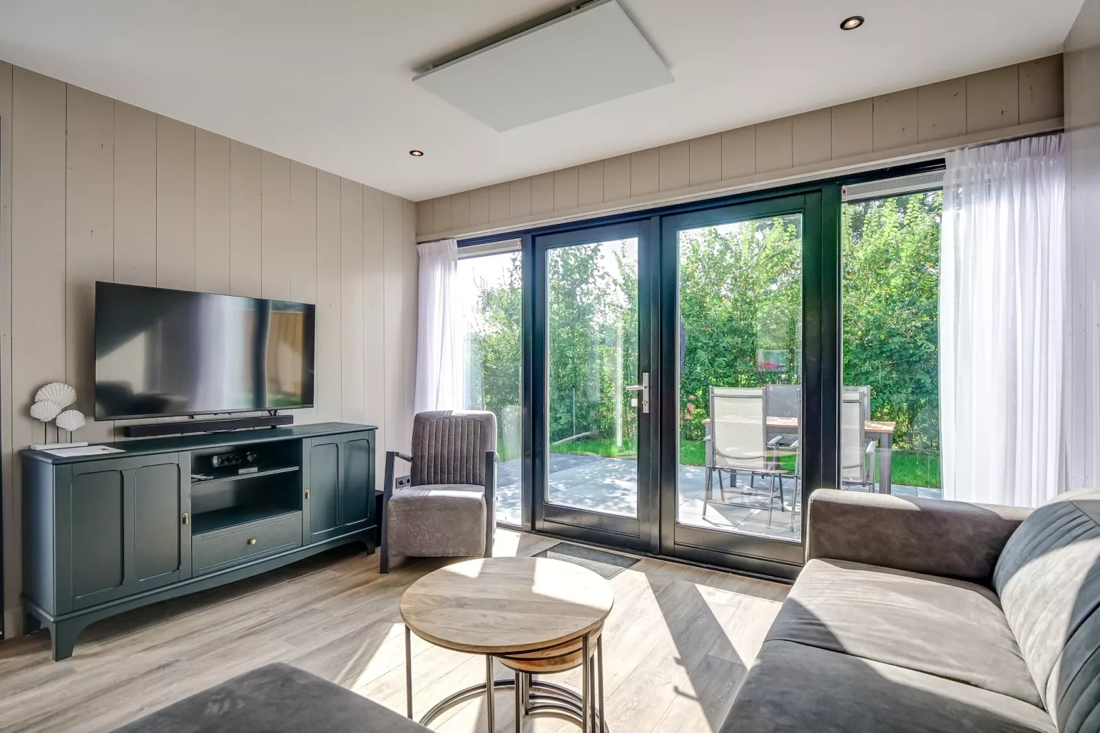 Familiehuis Zee & Zand-Wohnzimmer