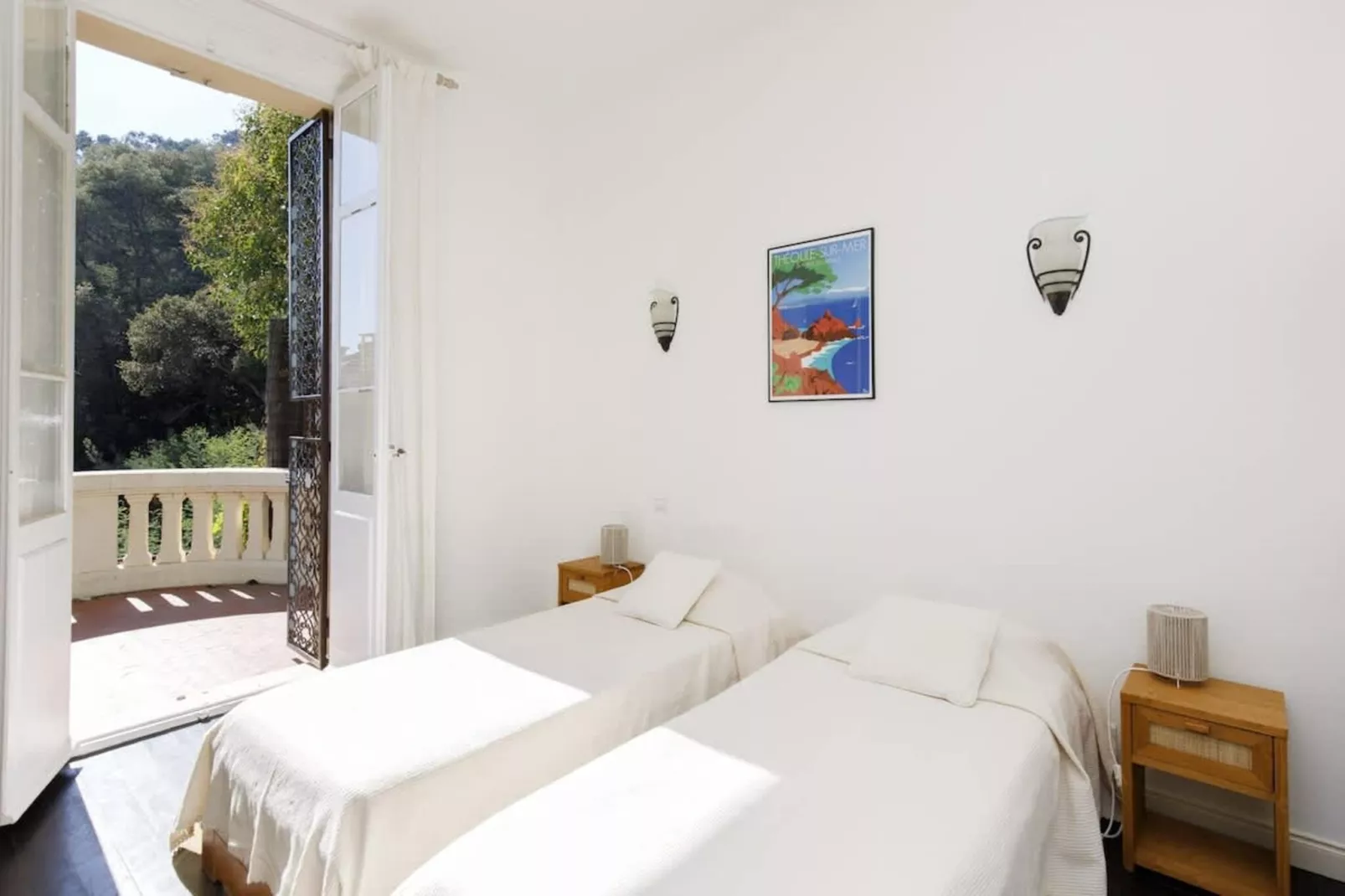 Magnifique villa avec vue sur mer et belle piscine-Chambre