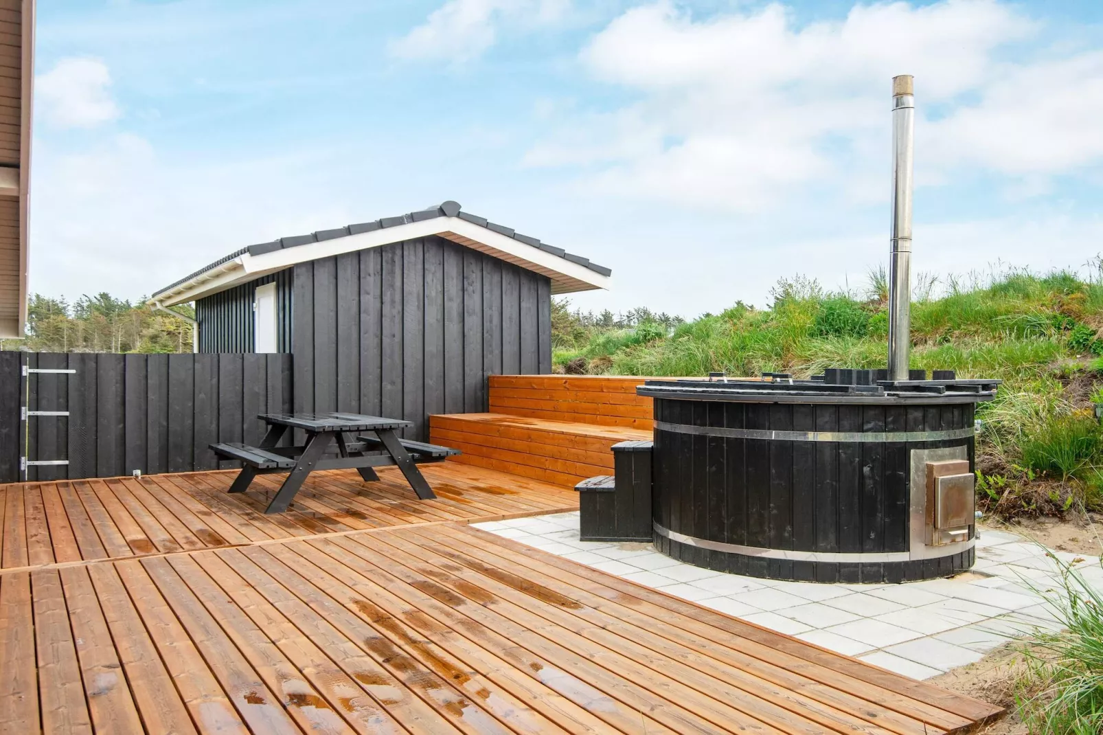 4 Sterne Ferienhaus in Løkken-Aussicht