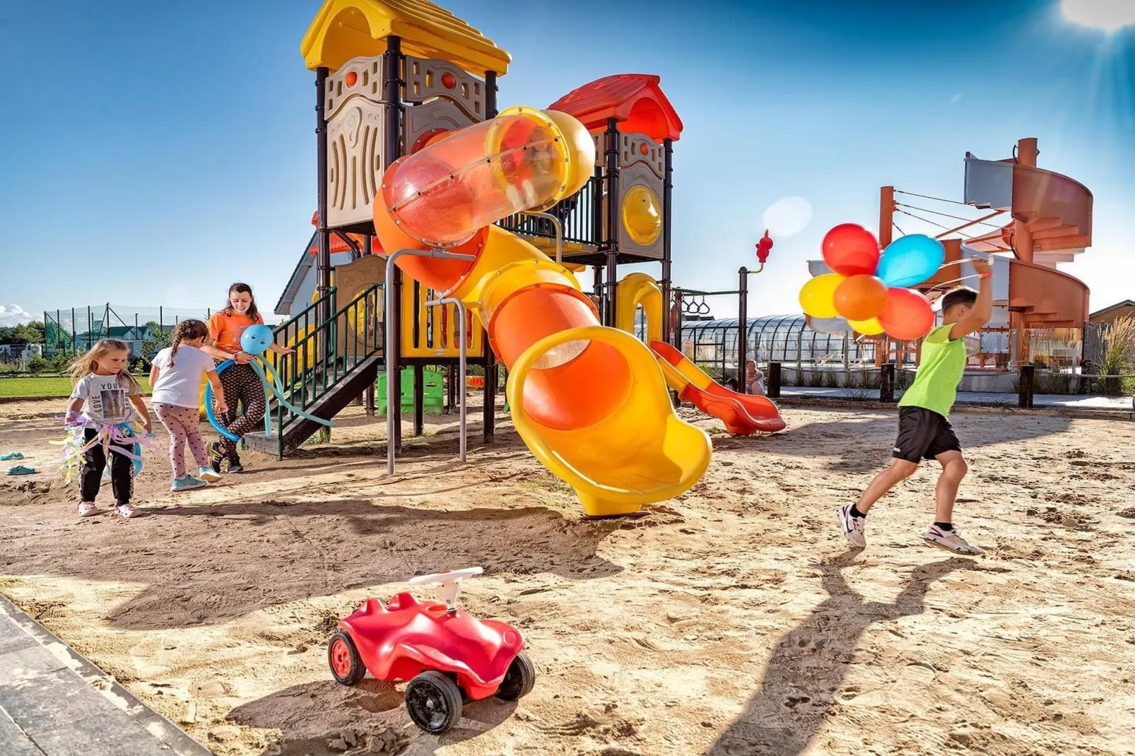 Apartament wakacyjny Sarbinowo-Parkeinrichtungen