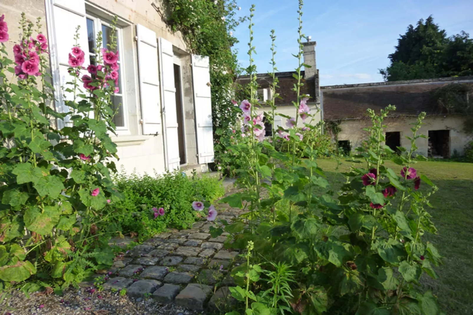 Gîte Saint Amand-Garten Sommer