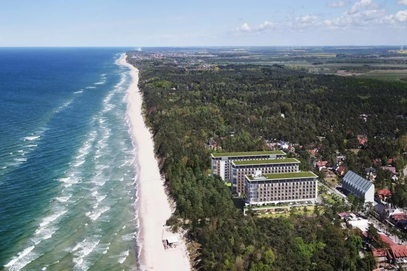 Pinea Mazowiecka 2B-224 Pobierowo-Gebiete Sommer 1 km