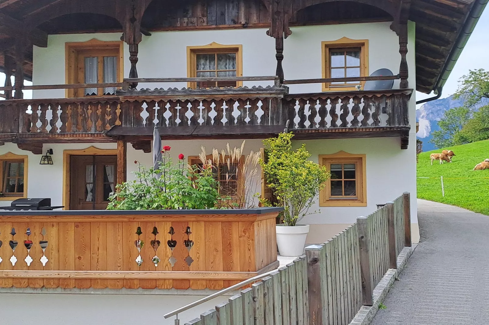 Chalet Anna-Außenbereich Sommer