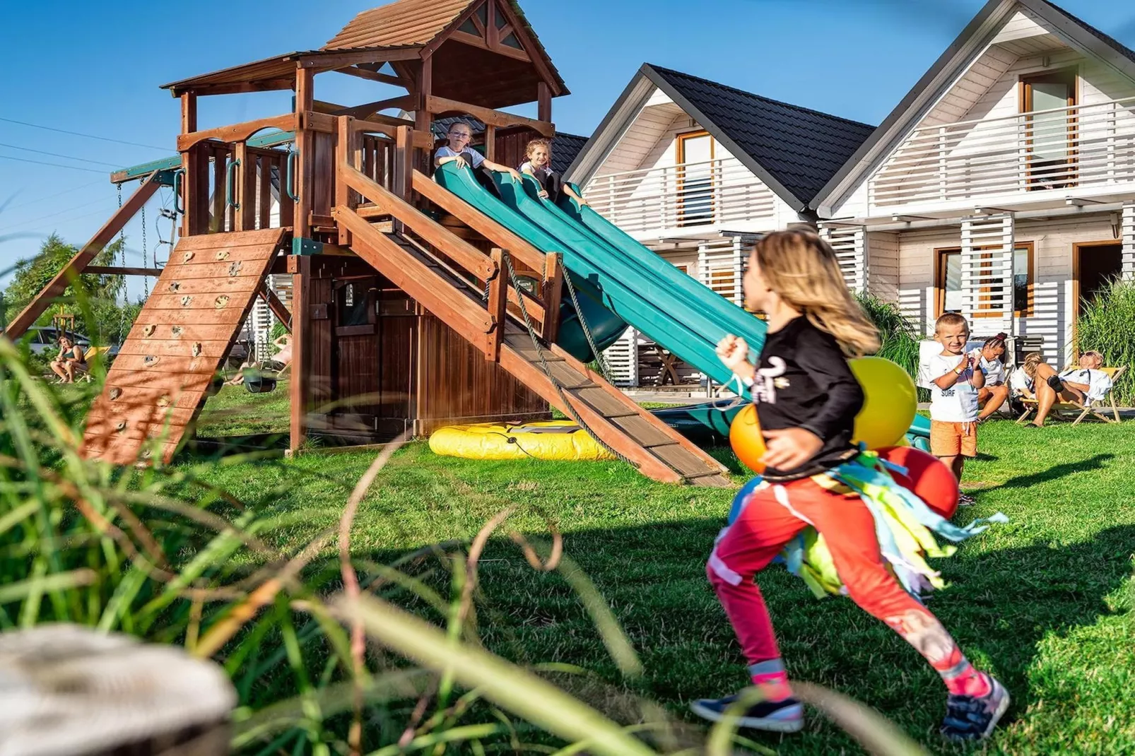 Apartament wakacyjny Sarbinowo-Parkeinrichtungen