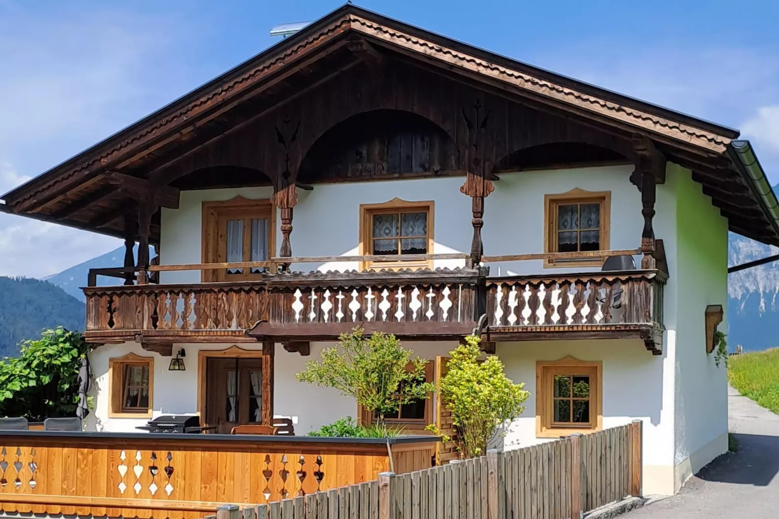 Chalet Anna-Außenbereich Sommer