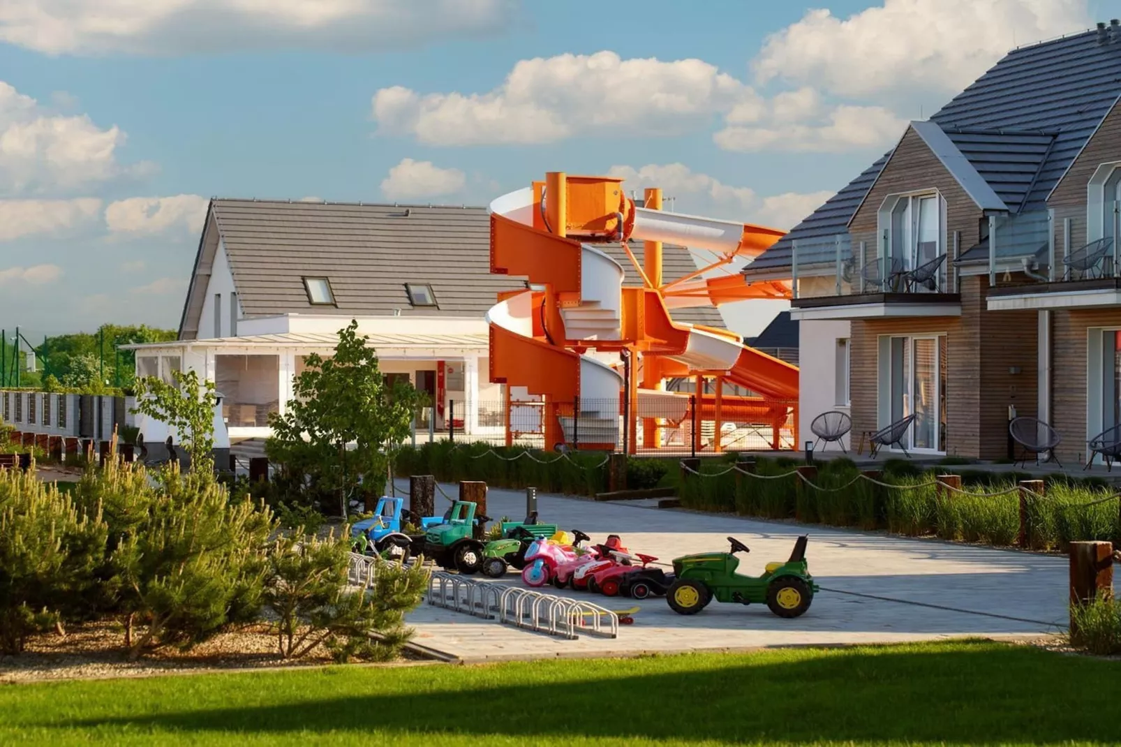 Apartament wakacyjny Sarbinowo-Parkeinrichtungen