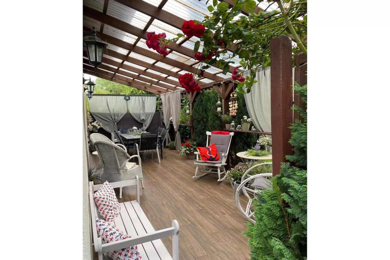 Dom Wypoczynkowy Pawełkowo-Terrasse / balcon