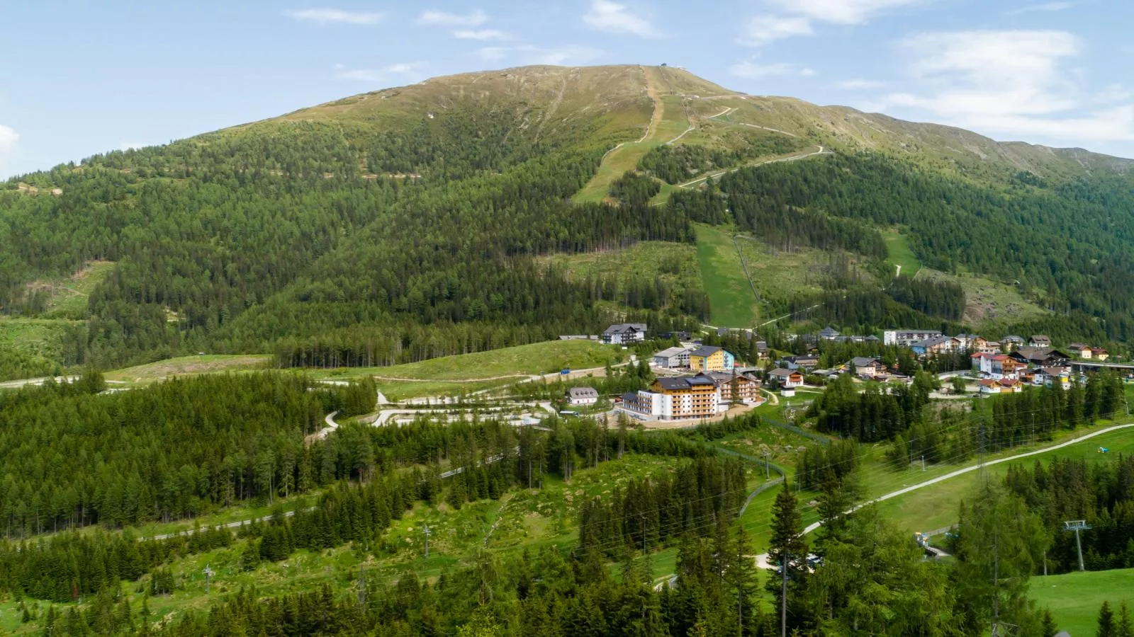 Chalet Cornelia-Gebiete Sommer 1 km