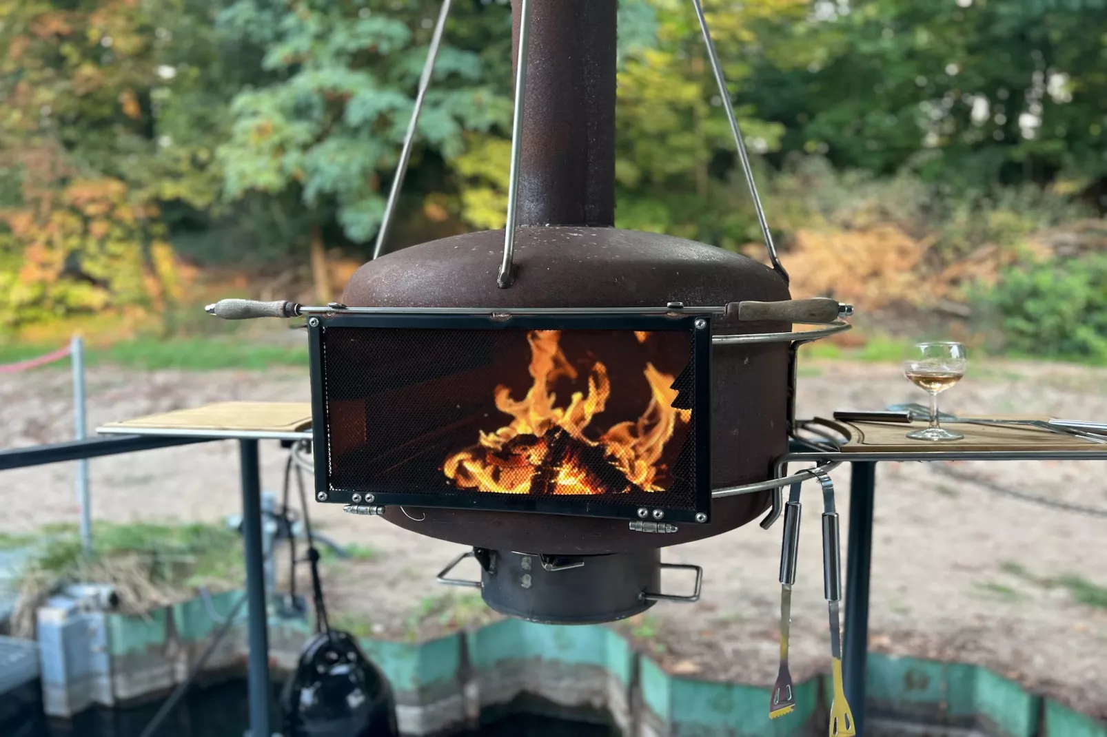 Hausboot Tegel-Terrasse/Balkon