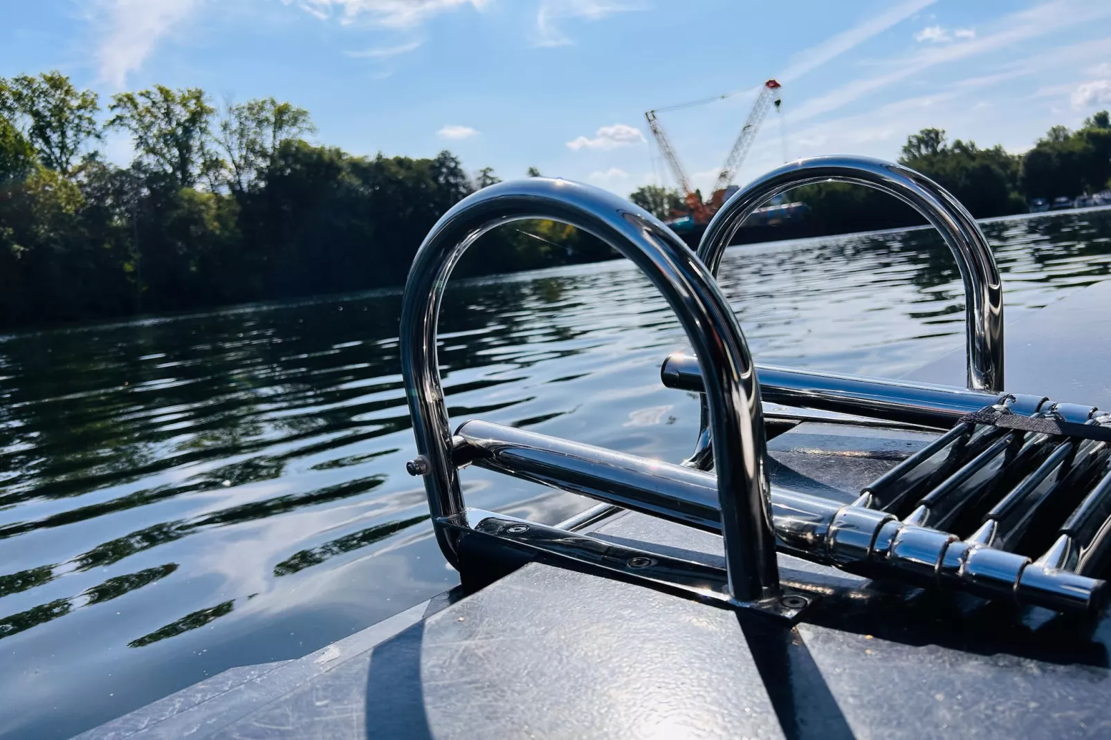 Hausboot Tegel-Aussicht Sommer