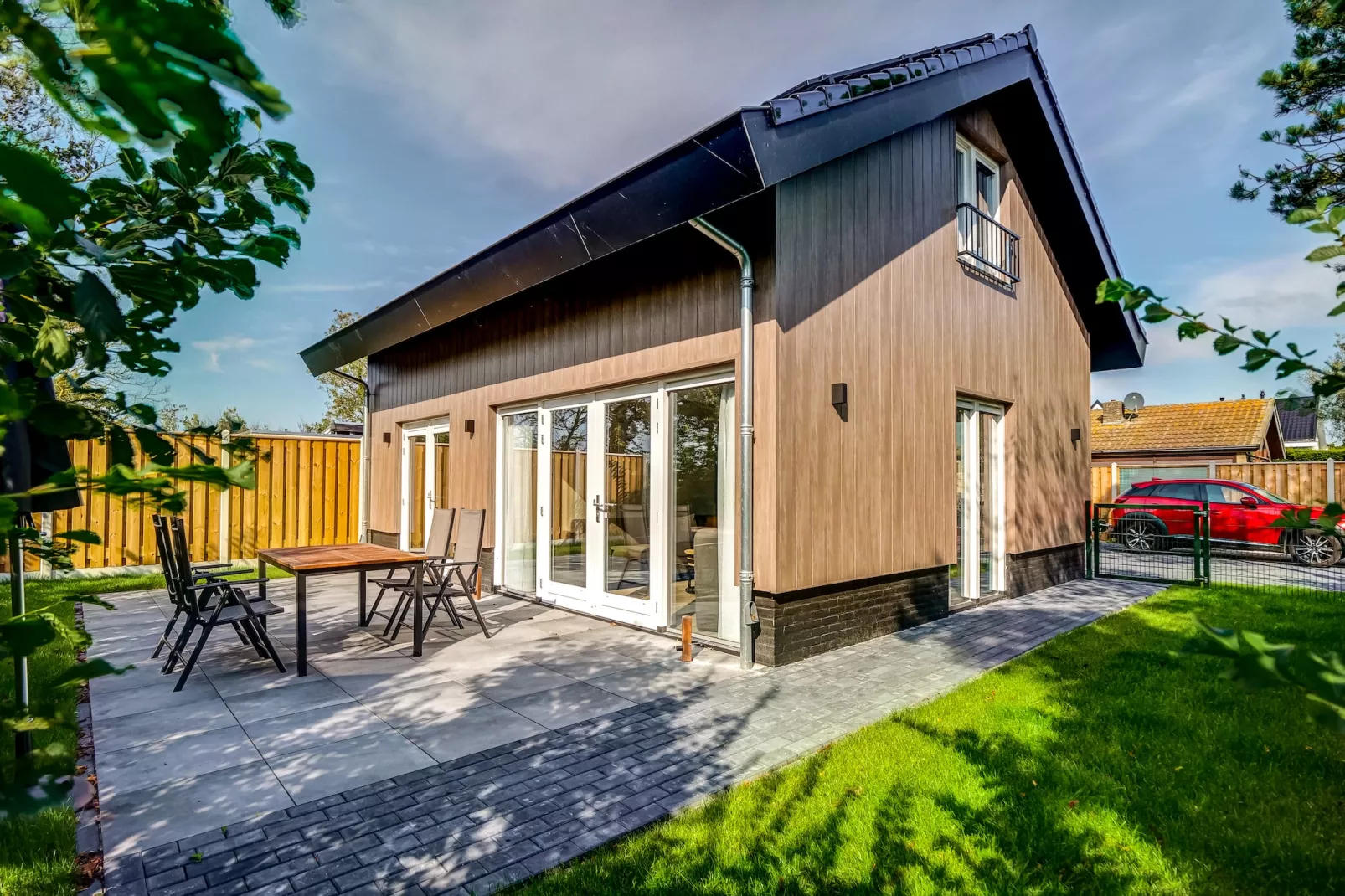 Familiehuis Zee & Zand-Terrasse/Balkon