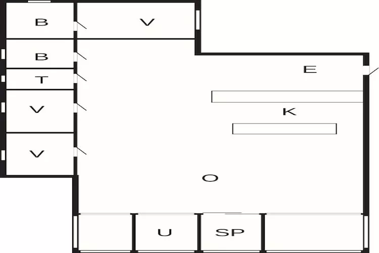 4 star holiday home in - Floor plan
