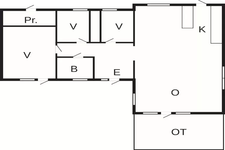 6 Personen Ferienhaus in Väddö - Grundriss