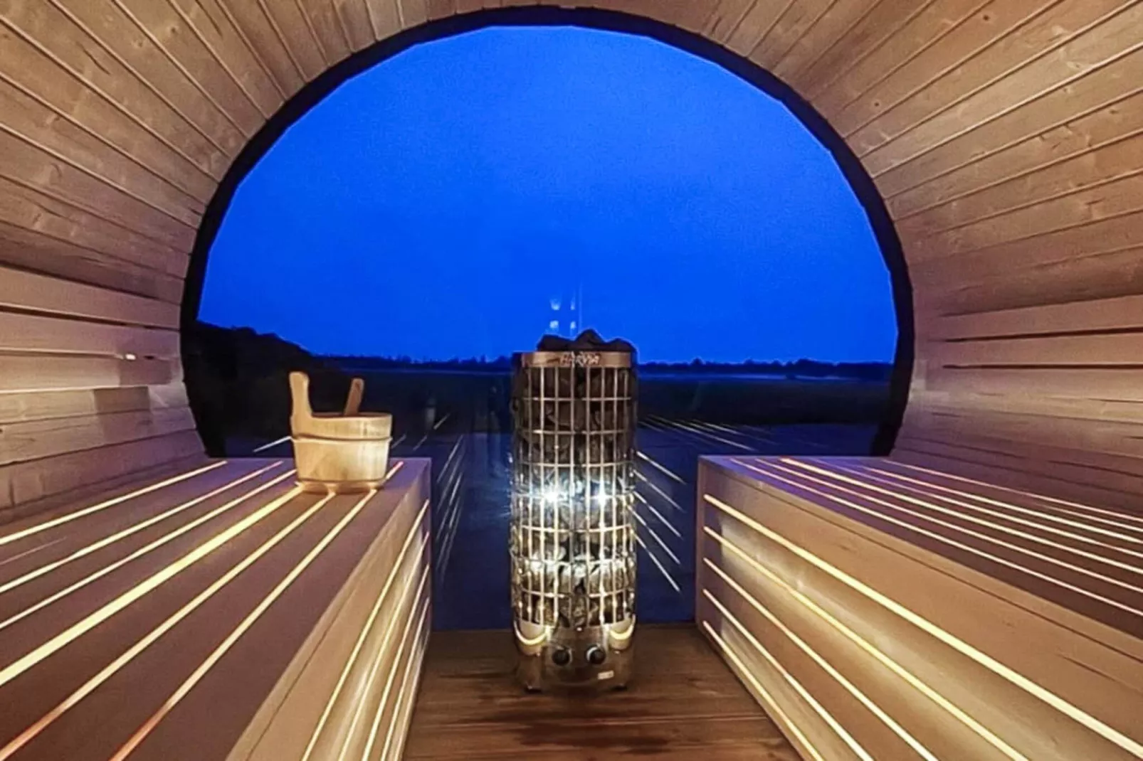 5 star holiday home in Saltum - Sauna