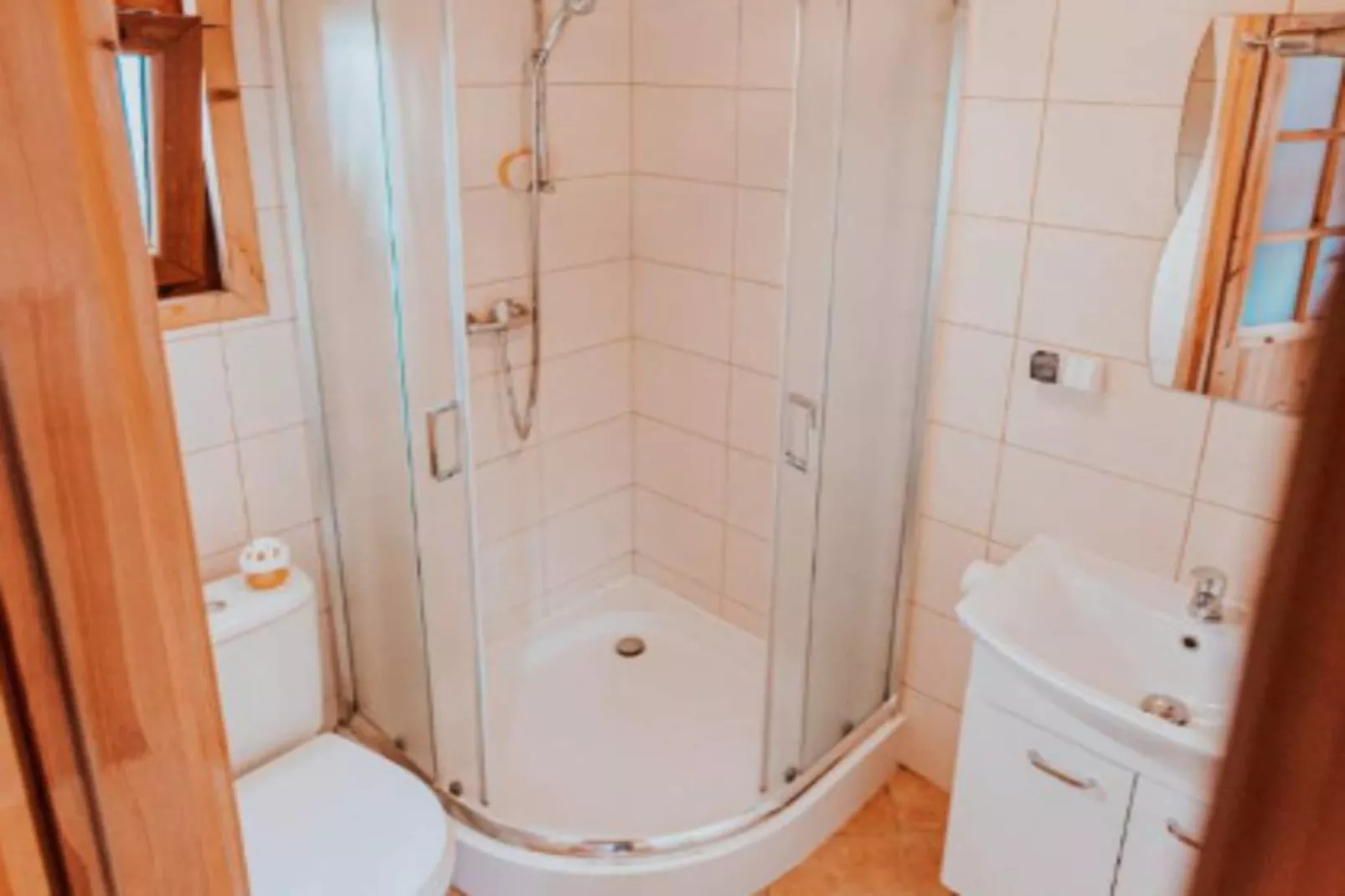 Domki wakacyjne 4-osobowe Ustronie Morskie-Badezimmer