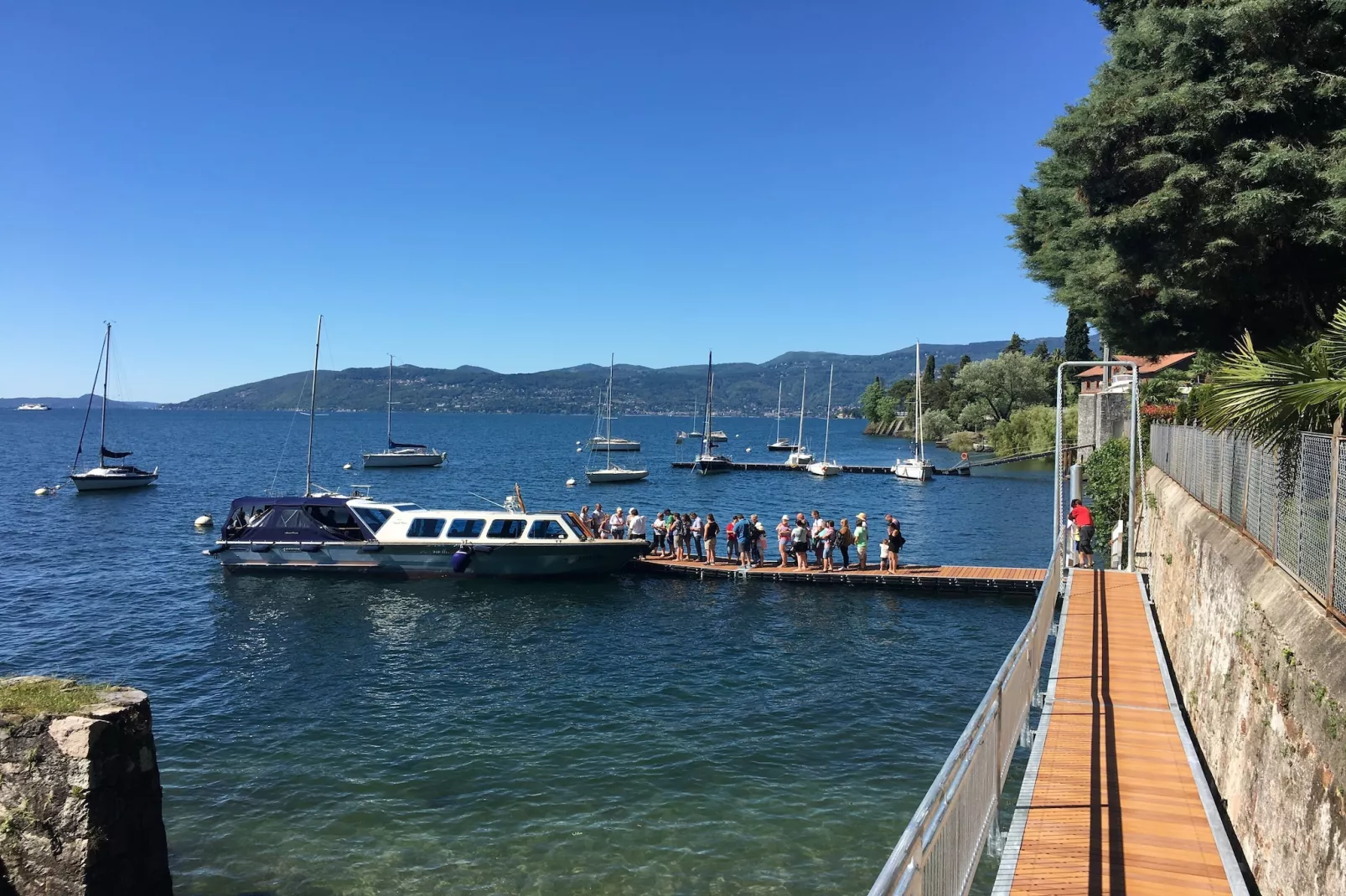 Residence Zust Verbania Intra-Trilo B-Außenbereich Sommer