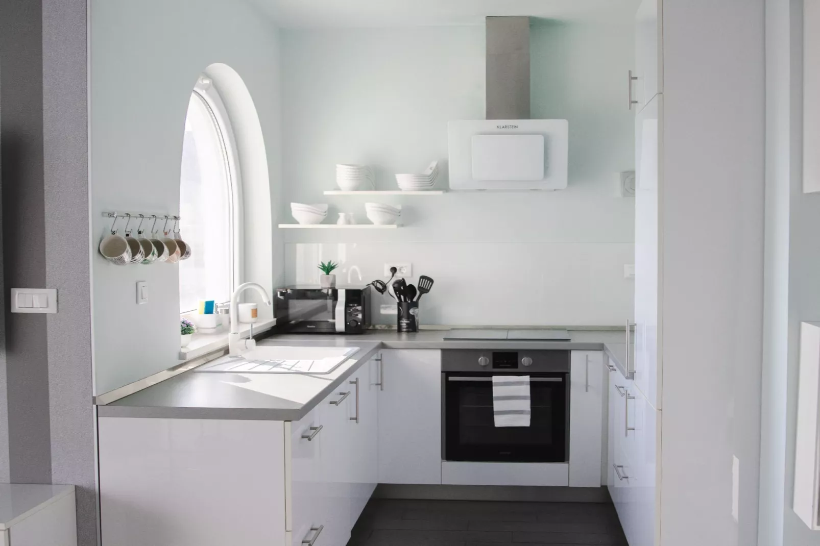 Apartment LaVilla - Two Bedroom Apartment with Balcony and Sea View (Žuti)-Kitchen