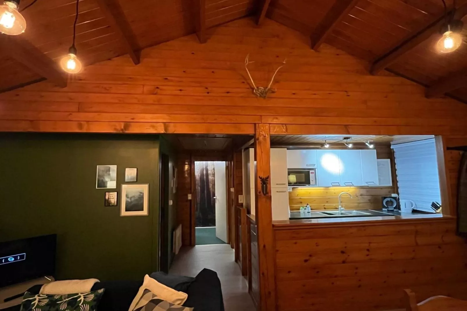 Chalet du temps suspendu-Cuisine