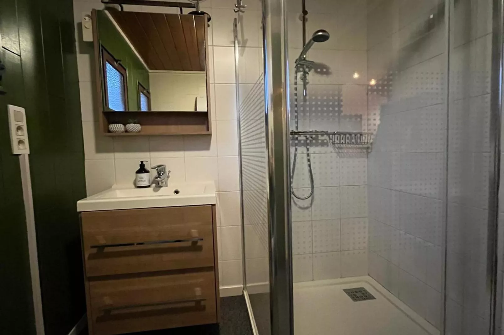 Chalet du temps suspendu-Salle de bain