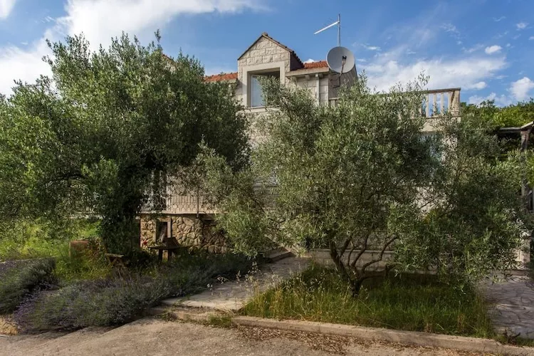 Apartments Villa Maslina - One-Bedroom Apartment with Terrace and Garden View-Outdoor