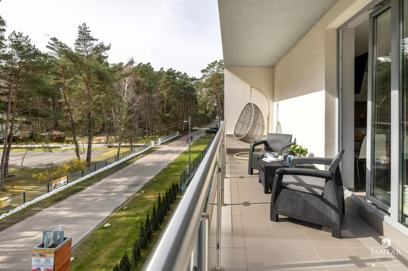 Apartament Grunwaldzka 12b/22 Pobierowo-Terrace balcony