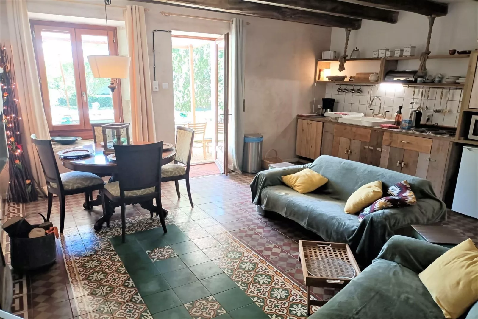 L'Atelier Mosaïque-Wohnzimmer